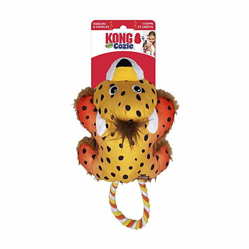 Kong Cozie Tuggz Cheetah  S/M