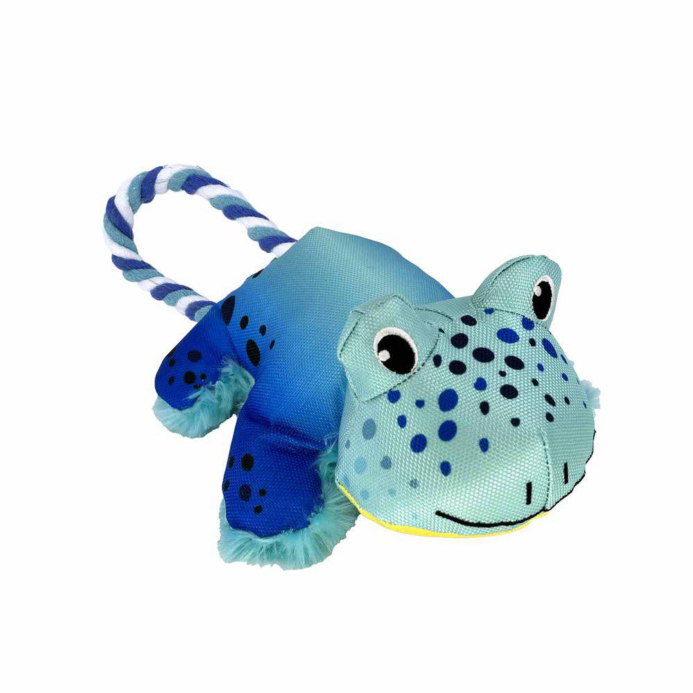 Kong Cozie Tuggz Frog  S/M - 2