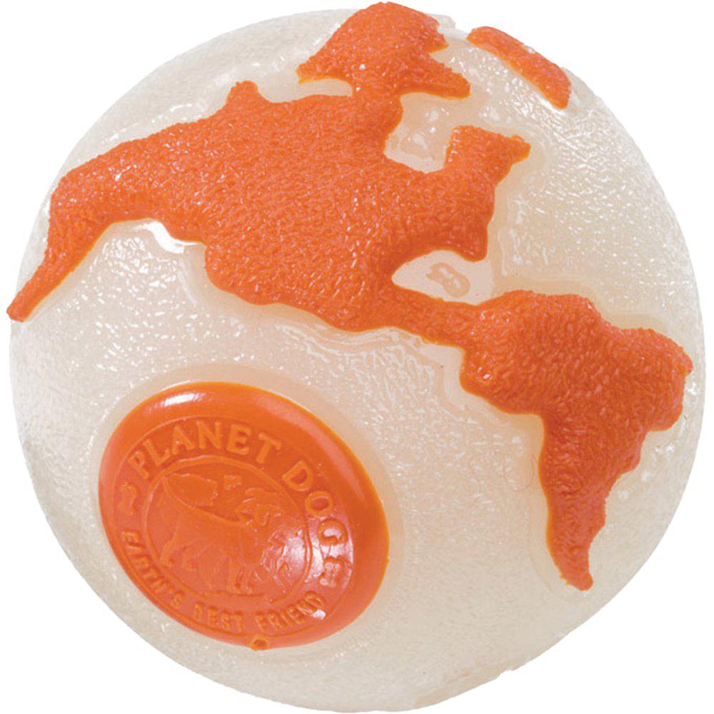 Oh Planet Dog Orbee ball Vit/Orange