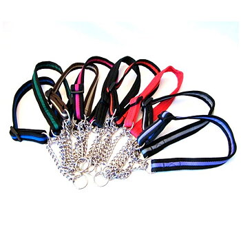 Ställbart kanalhalvstryp halsband 18 mm