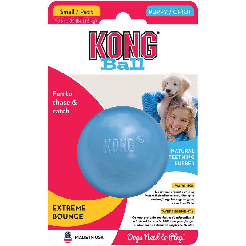 Kong Puppy ball med hål - 3