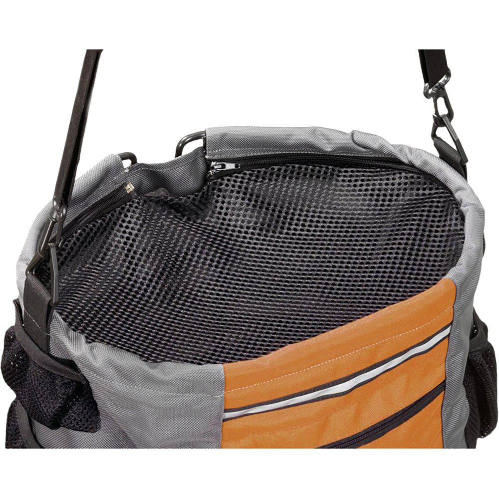 Cykelkorg Nylon Grå/Röd - 4