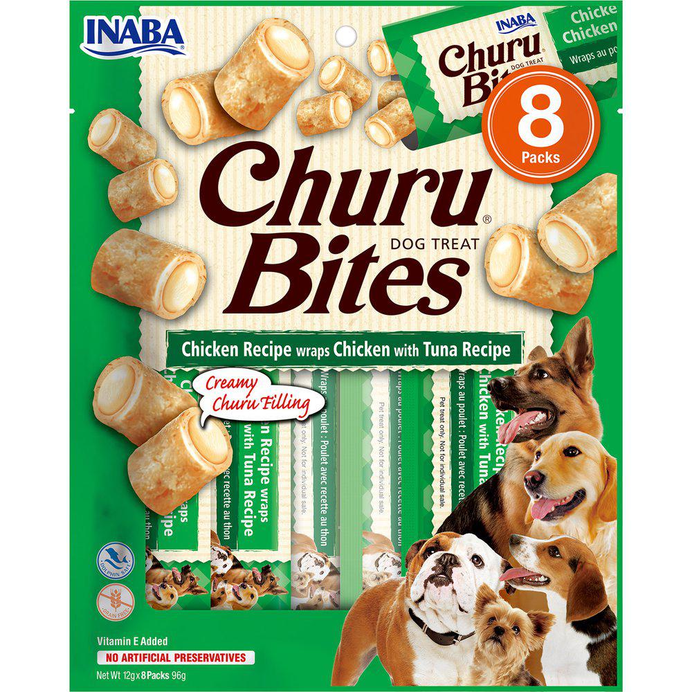 Churu Dog Bites Chicken Wraps w Thuna 8st