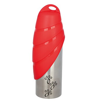 Vattenflaska rostfri med skål 750 ml