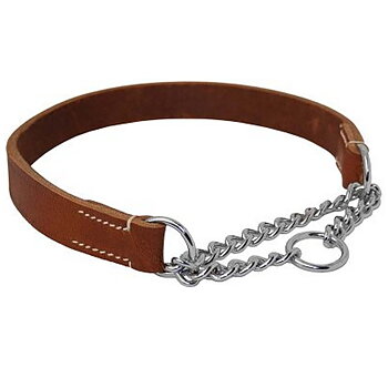 Ozami halvstryp läder Cognac (18mm x 50 cm)
