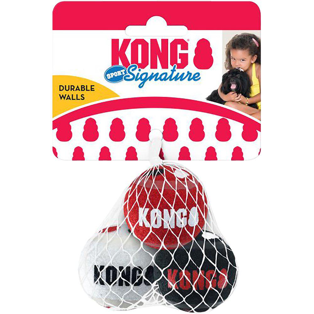 Kong Signature Sport Balls S (5 cm) 3-pack