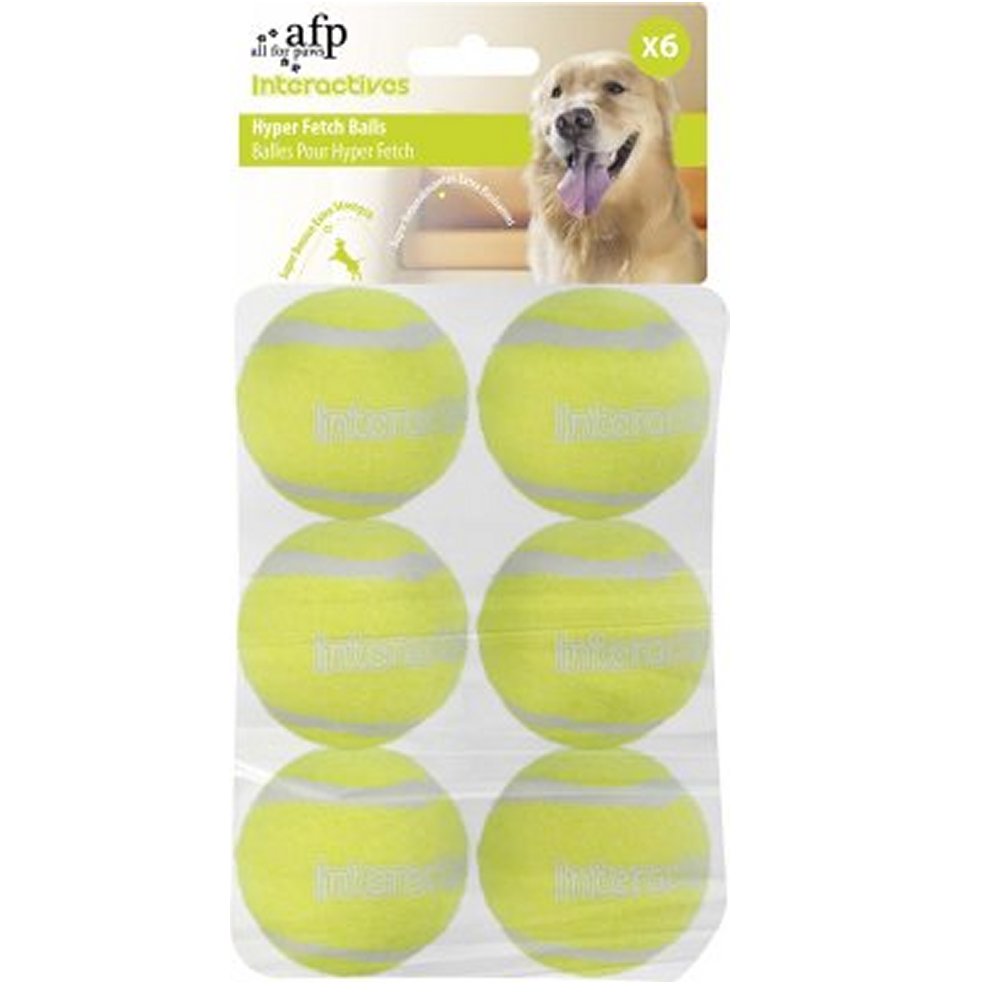 Hyper Fetch Super Bounce Tennisbollar 6pack ø5cm