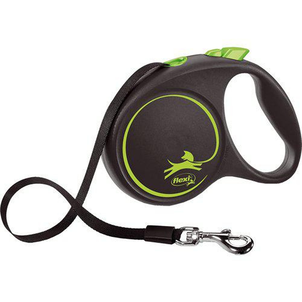 Flexi koppel Black Design Band 5 m - 4