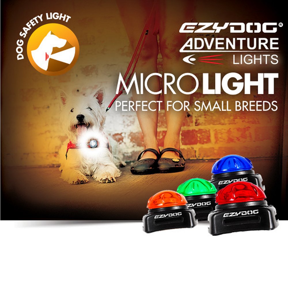 Ezydog Adventure Micro Lights 25 x 20 mm