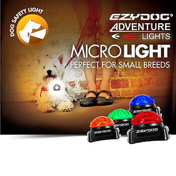 Ezydog Adventure Micro Lights 25 x 20 mm