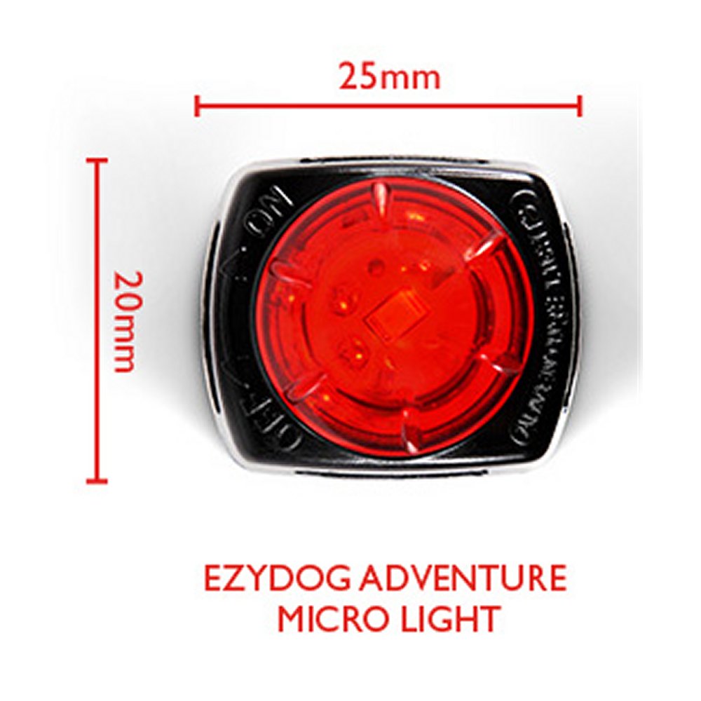 Ezydog Adventure Micro Lights 25 x 20 mm - 8