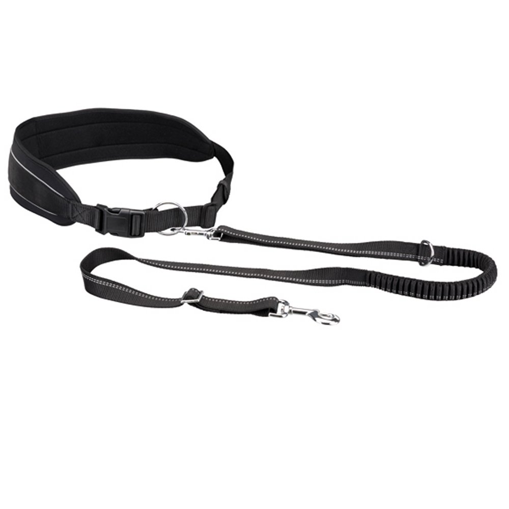 HandsFreebälte med expander Svart