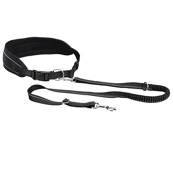 HandsFreebälte med expander Svart