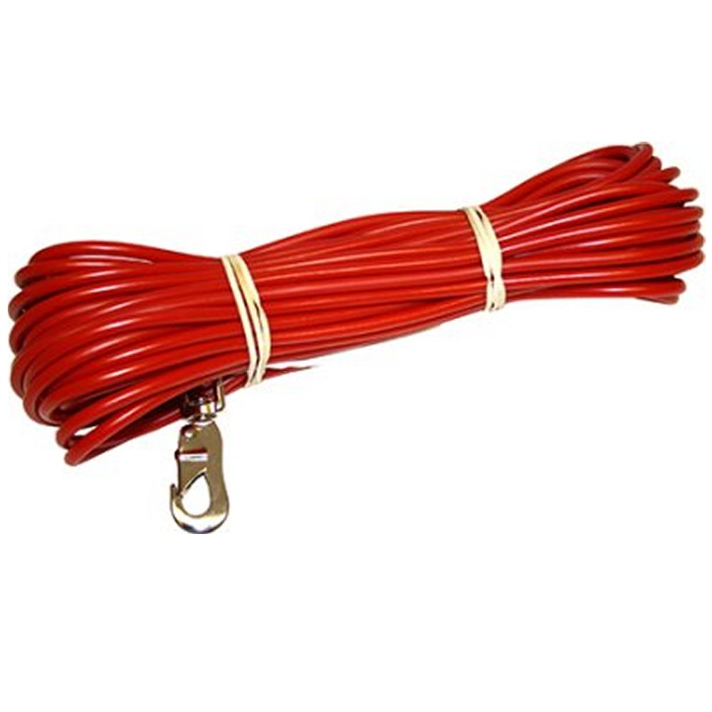 Gjuten vinterlina röd 6 mm x 15 m