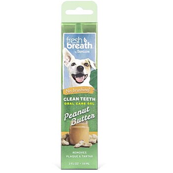 Tropiclean Clean Teeth Oral care gel Peanutbutter