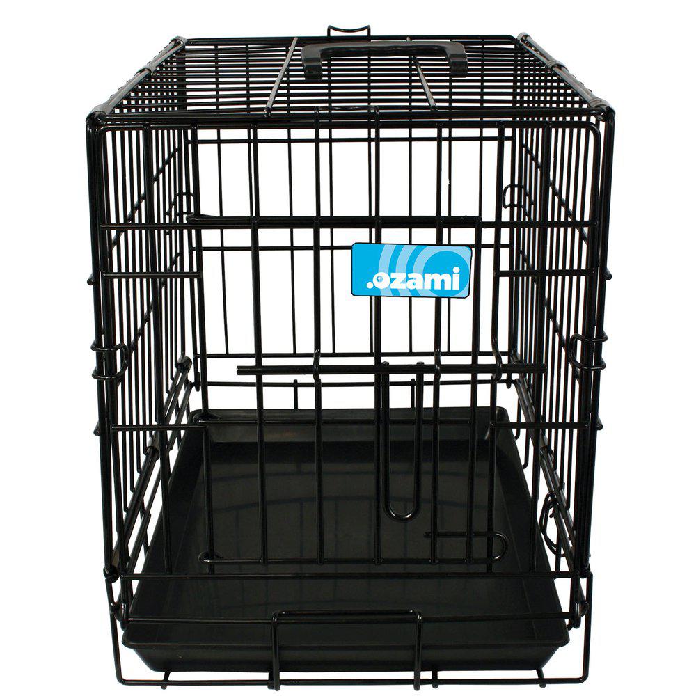 Ozami transportbur 47,5 x 31,5x 39 cm Svart