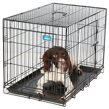 Ozami transportbur 93 x 57,5 x 65 cm Svart