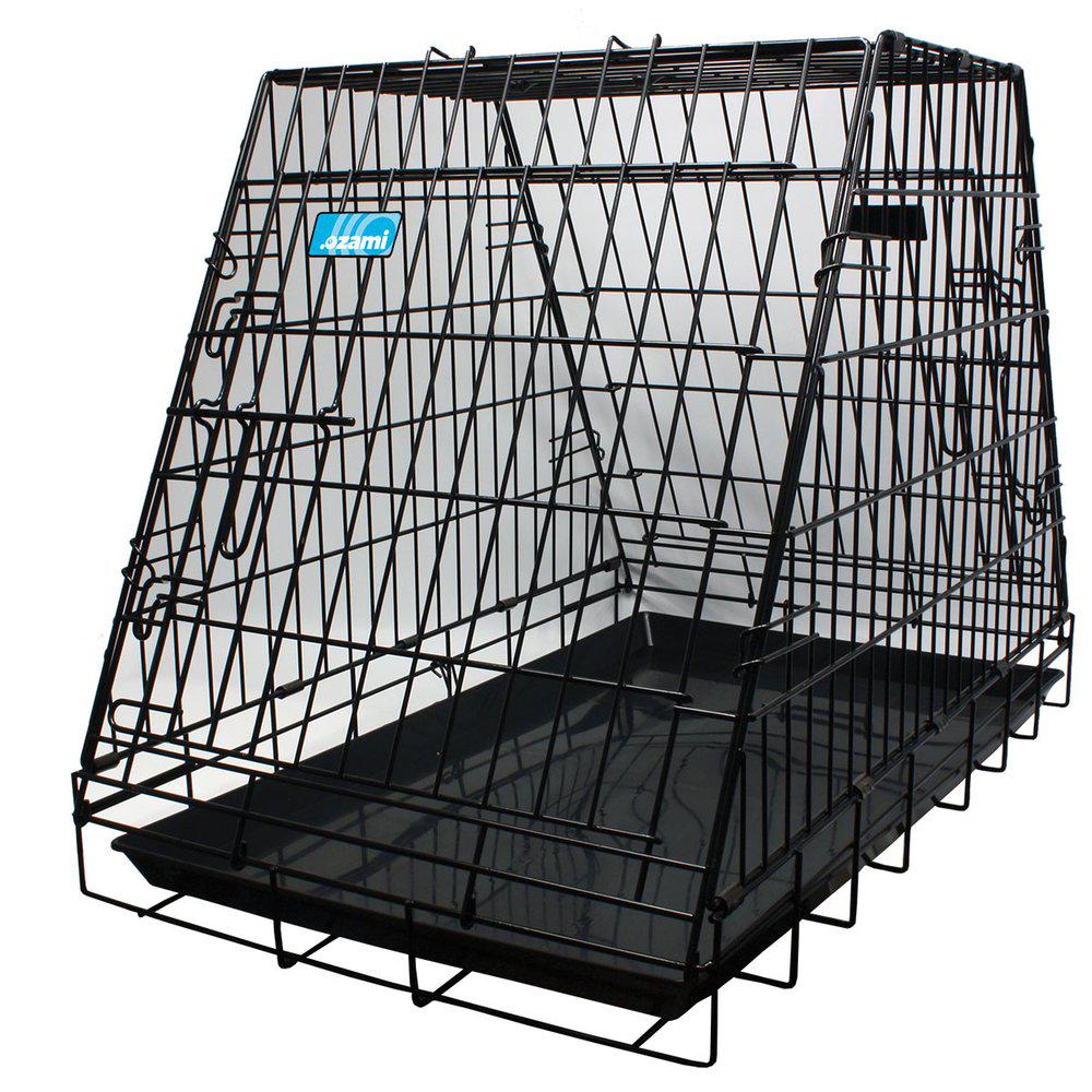 Hundtransportbur svart Pyramid 93 x 57,5 x 65,5 cm