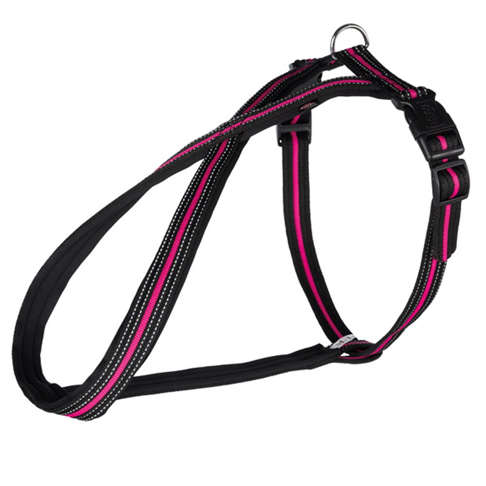 Sele Touring Svart/Rosa L (60-90 cm)