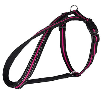 Sele Touring Svart/Rosa L (60-90 cm)