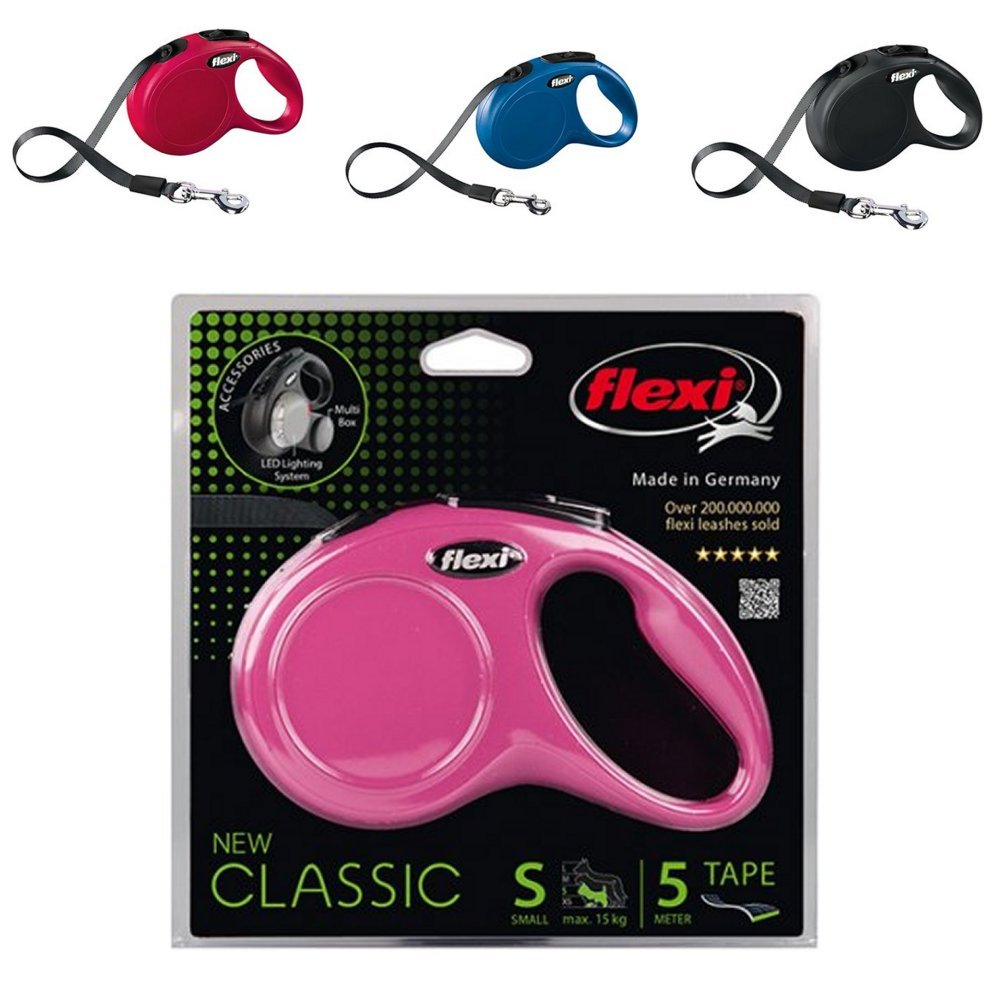 Flexi New Classic 5 m bandkoppel