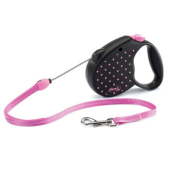 Flexi Classic Color Dots Rosa 5 m