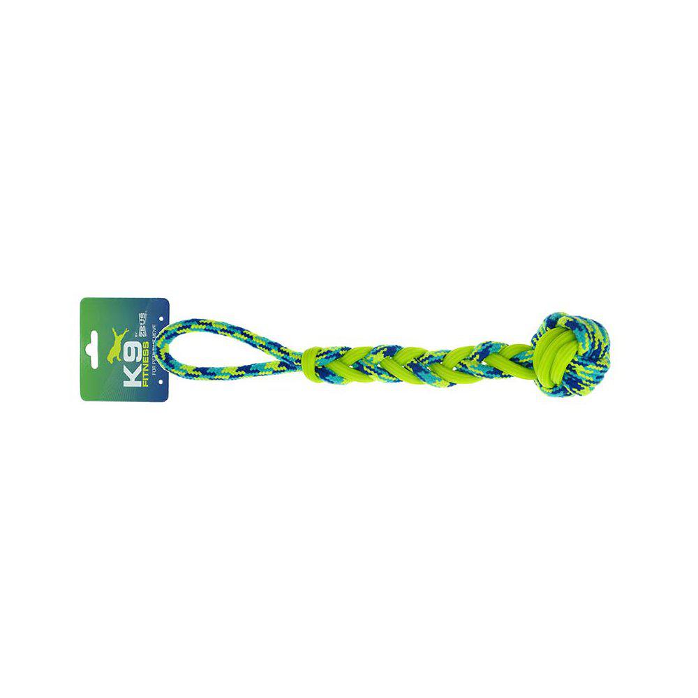 Zs K9 Rope & Tpr Ball Tug 41cm - 3