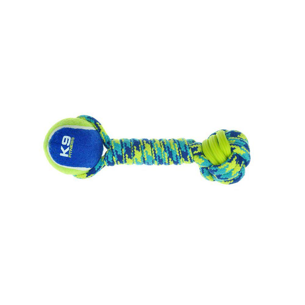 Zs K9 Rope & Tpr Tennis Dumbell 31cm  - 4
