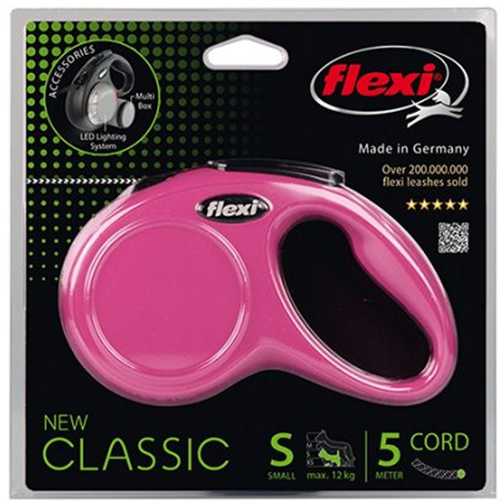 Flexi New Classic med lina 5 m - 6