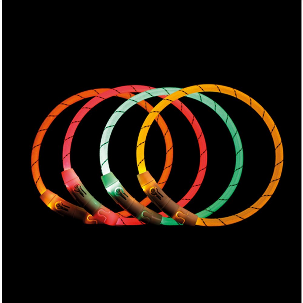 Flash light ring USB ø 7 mm 45 cm rosa - 3