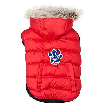 Canada Pooch NorthPole Parka Röd