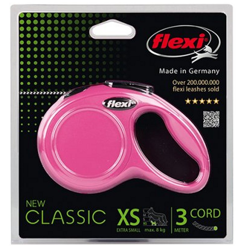 Flexi New Classic XS (3 m lina, max 8kg) - 5