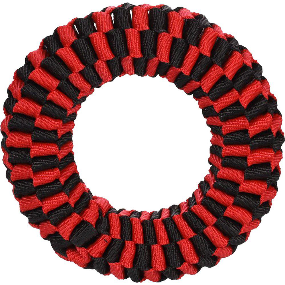 Movas Vävd Ring röd/svart