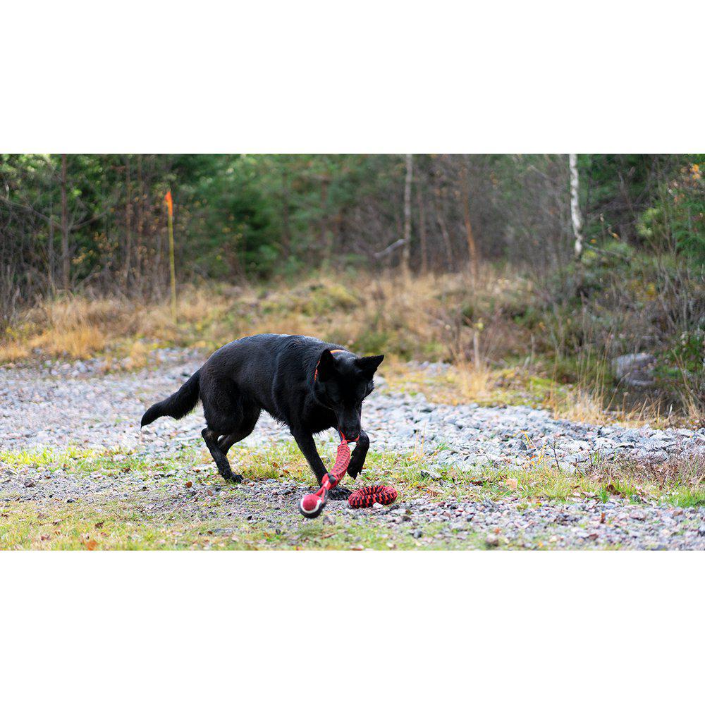 Movas Vävd Stick & boll röd/svart - 3