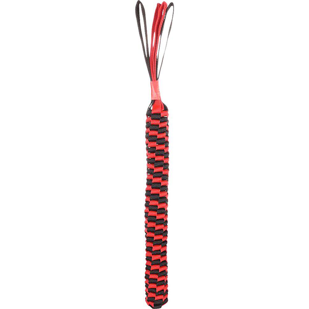 Movas Vävd Stick Röd/svart