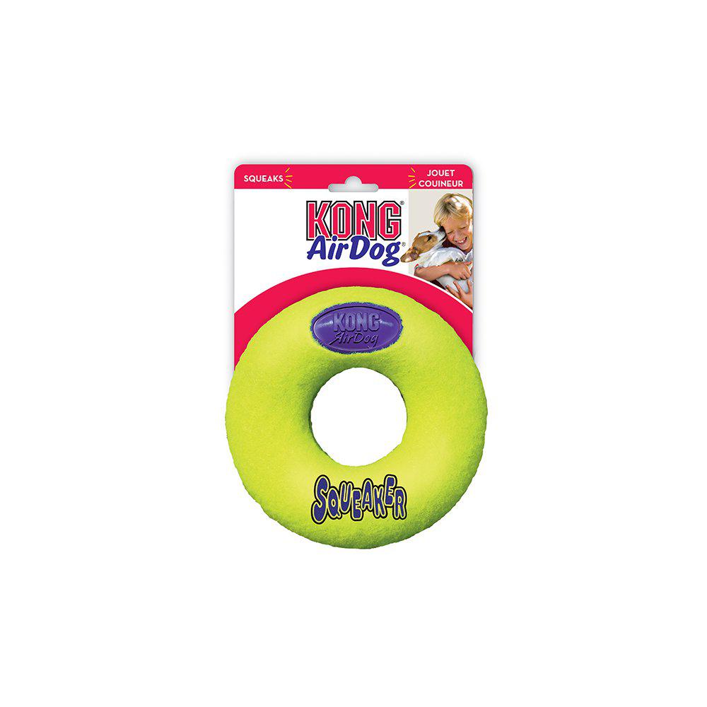 Kong Airdog Squeakair Donut - 2 storlekar