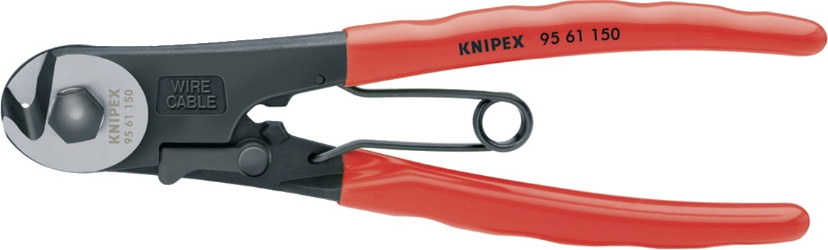 Vajersax, 150mm, för Bowdenwire och mjuk vajer (även V2A) till Ø 3 mm, Knipex