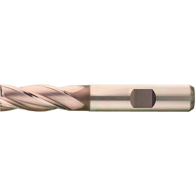 Pinnfräs HSS-E DIN844, form B, kort, 30°, 5mm, skaft HB, FORMAT