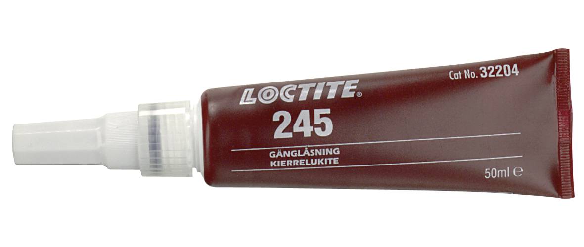 Gänglåsning Loctite 245, Medelhög styrka, 50ml