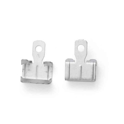 Balkclips  för 3-7 mm balk. Hålad tunga