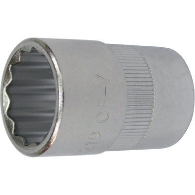 Hylsor, 12-kant, 1/2-drivn. 16mm, FORMAT