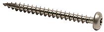 Kullrig universalskruv, torx, UKT 4.5x20 A4 STAR