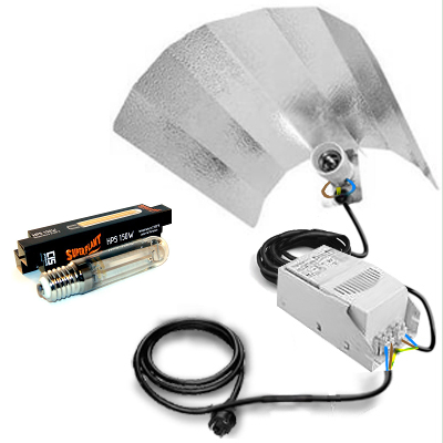 Professional Grow 150W HPS KIT Professional Grow Mammoth Classic 40 Jord, Hobby Paket