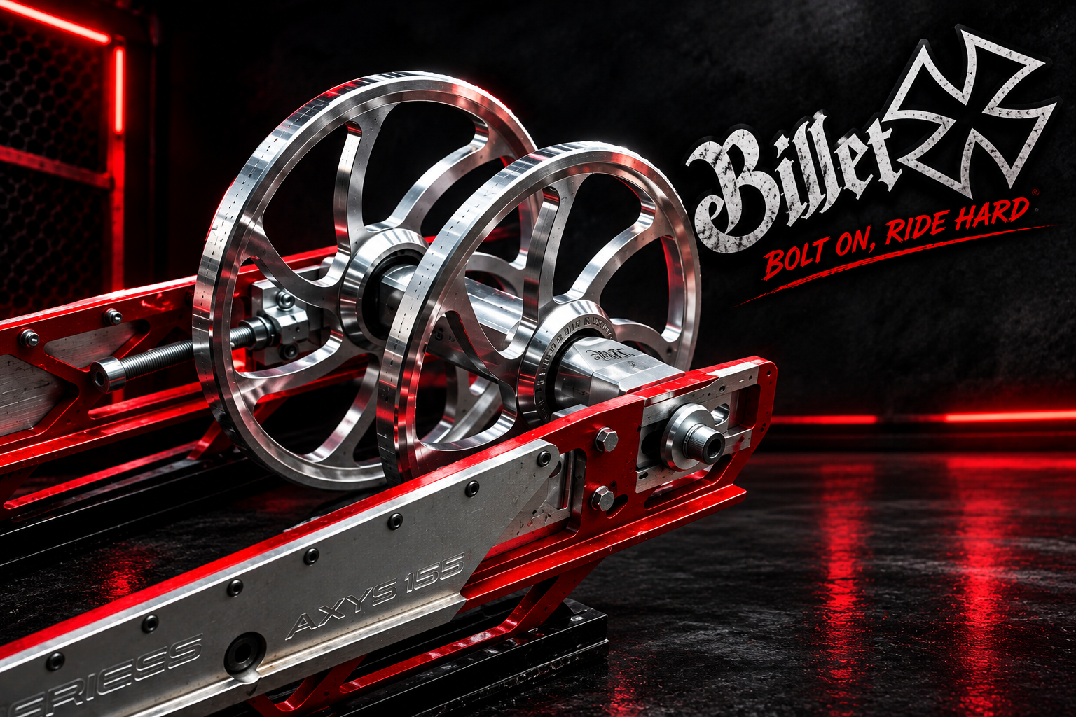 Billet Wheels Arctic Cat , Lynx , Ski-Doo , Polaris , Yamaha Hjul från 135mm till 10"