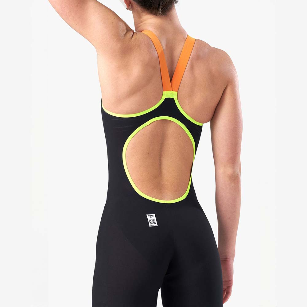 Jaked JKATANA open back, tävlingsbaddräkt NEW CONCEPT - svart - 3
