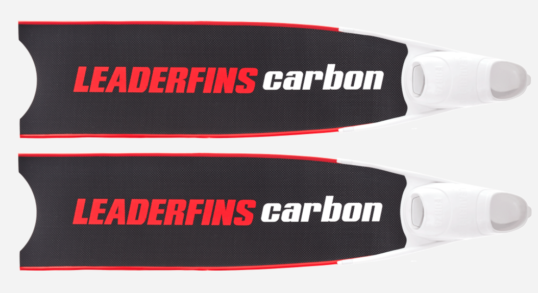 Leaderfins  Pure Carbon Bi-Fins black