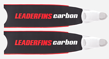 Leaderfins  Pure Carbon Bi-Fins black