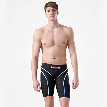Jaked JKOMP Jammer Men's Competition Swimsuit, black