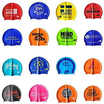 Olander Team caps / badmössor med eget tryck