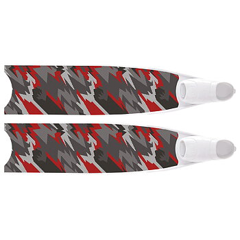 Leaderfins Camouflage Fiberglass bi-fins